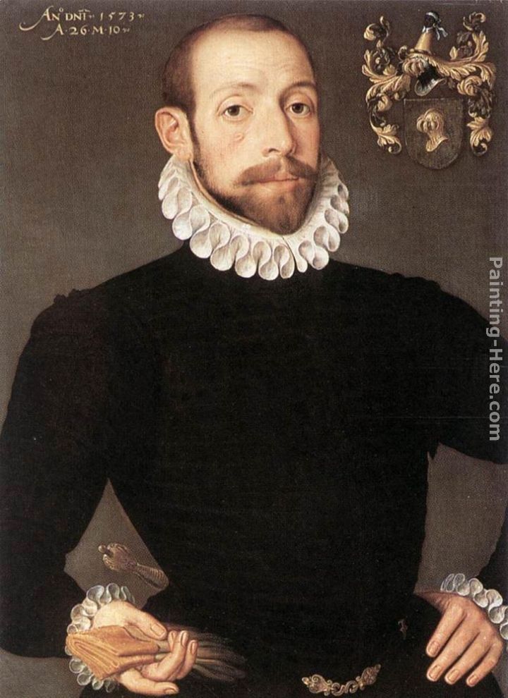 Pieter Pourbus Portrait of Olivier van Nieulant